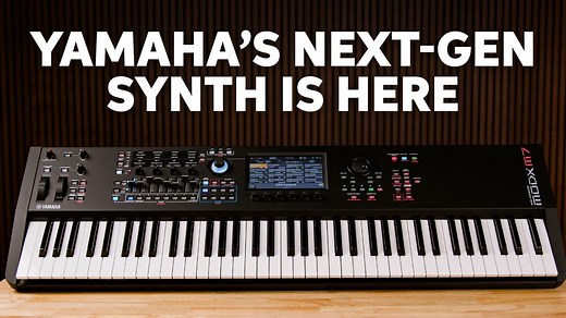Yamaha MODX M7 76-key Performance Synthesizer Demo - InSync | Sweetwater