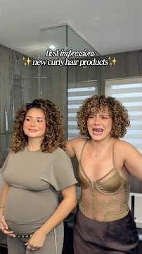 OUR FIRST IMPRESSIONS OF NEW CURLY HAIR PRODUCTS 2026✨