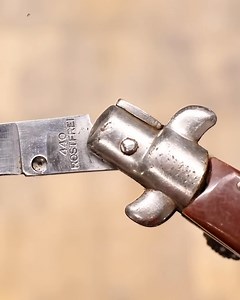 147K views · 944 reactions | Vintage German Stiletto Switchblade Restoration | DIY & Crafts | Facebook