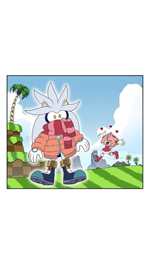 Gaba Leth on Instagram: "Silver has low standards. Comics by @xxtc96xx | Cast: Blaze, Tails - Haley Hylia • Sonic, Silver - Alex Wood #sonicthehedgehog #silverthehedgehog #silvaze #sonic"