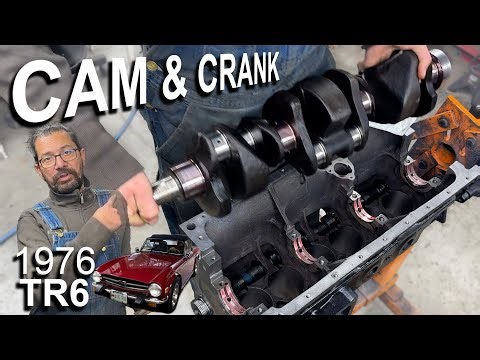 1976 TR6 project - Part 8 - Engine Assembling Begins