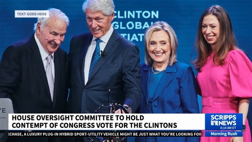 House Oversight Committee considers contempt for Clintons