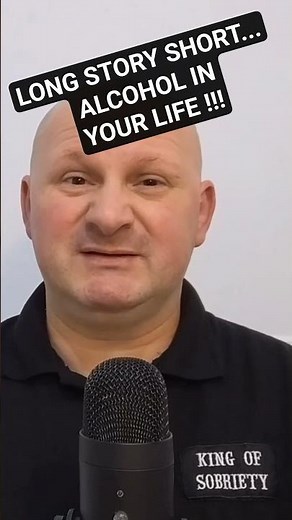 Long story short. Alcohol in your life. Alcohol addiction. ‪@Kingofsobriety‬