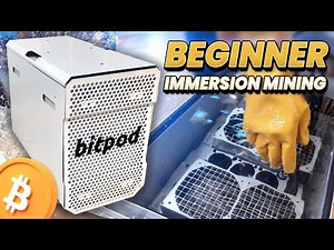 Beginner Immersion Mining! Liquid Cool Bitcoin Miners!