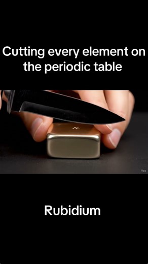 I Tried Cutting RUBIDIUM… It Reacted INSTANTLY 😱⚡
