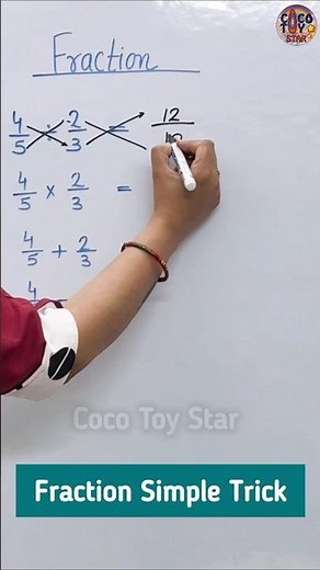 Superfast Fraction Trick/Maths Hacks/ Maths Tricks