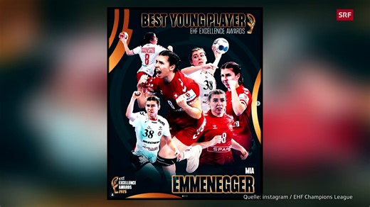 Emmenegger als Europas beste Nachwuchsspielerin ausgezeichnet