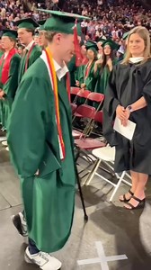 11M views · 953K reactions | Noble Haskell made sure he WALKED at graduation!  (H/T @goodnews_movement ) | MaxPreps | Facebook