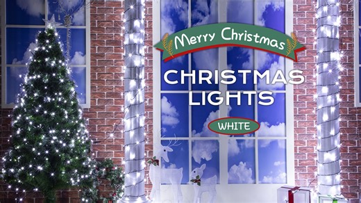 Watch White String Lights Outdoor on Amazon Live