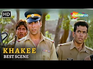 Akshay Kumar Best Scene HD - Khakee (2004) - Amitabh Bachchan, Ajay Devgan, Tusshar Kapoor