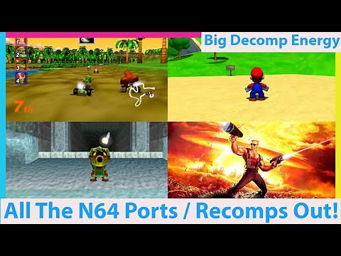 All the N64 Recomps and Ports You Can Play Today! The Future of Retro Gaming