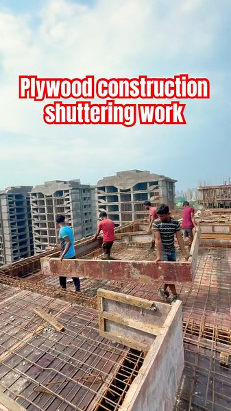 Plywood construction shuttering work carpenter #shortvideo #viral #construction #shortsfeed #work