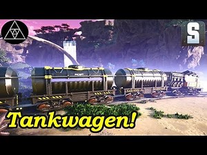 Satisfactory Gameplay #54 ► Flüssigkeitstransport! Tankwagen & Fluid Buffer!