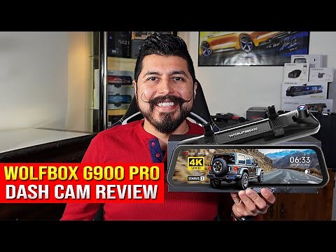 Their BEST Dual Mirror Dash Cam? Wolfbox G900 Pro 4K Review