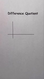 Difference Quotient! #math #maths #mathematics #viral | Mathkid Anthony