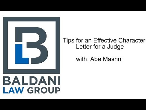 Tips for Effective Character Letters for Sentencing
