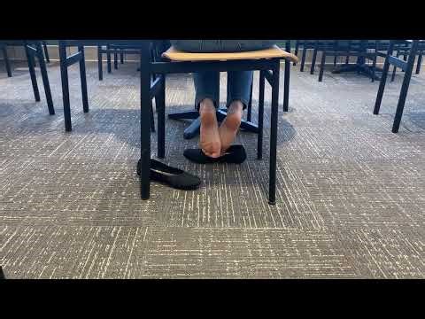 View From Behind | Public shoe play, Lost shoe, Toe dipping