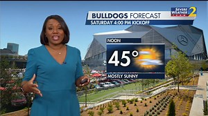 Your tailgating might be a little chilly, but Severe Weather Team 2 Meteorologist Eboni Deon WSBTV has your latest SEC Championship Saturday forecast: https://2wsb.tv/3D59Pcl | WSB-TV