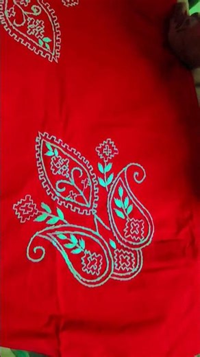 my new hand embroidery#dressing