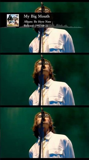 【和訳】Oasis - My Big Mouth (Live at Knebworth, 1996年8月10日) 【Lyrics / 日本語訳】
