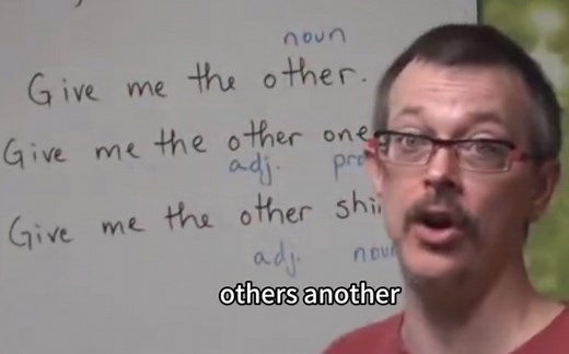 other，another和others的区别到底是什么？