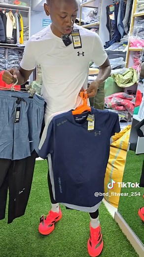 Men's 2-in-1 Athletic Shorts and Dri-Fit T-Shirts