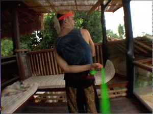 Poi Dancing Lesson: Behind-the-Back Weave