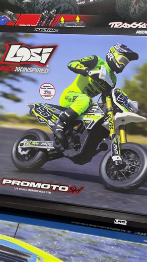 LOSI PROMOTO SUPER MOTO 1/4 #hobby #hobbies #moto #supermoto #losi