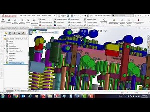 3 Plate hot runner mould deisgn review #3 plate #Hot runner mould