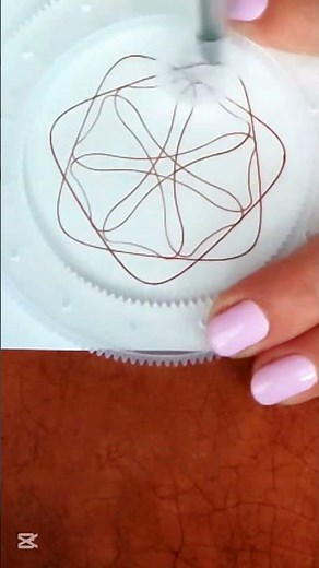 ASMR Drawing with a Spirograph