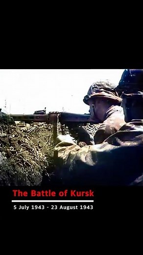 The single largest tank battle in the history of warfare, Battle of Kursk, Operation Citadel #ww2