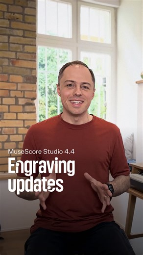 2.5K views · 44 reactions | MuseScore Studio 4.4 is one of the biggest updates we’ve ever made. Our new engraving tools and adjustments let you make beautiful scores with ease. Still on an older version? Update to 4.4 now. #MuseScoreStudio #MusicComposition #ScoreWriting #EngravingTools #ComposeWithEase #Finale | MuseScore | Facebook