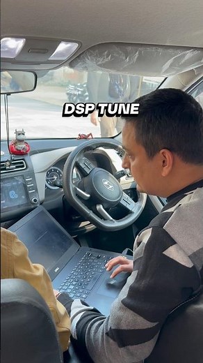 Now Caraudio setup enhance with Alpine DSP #car #caraudio
