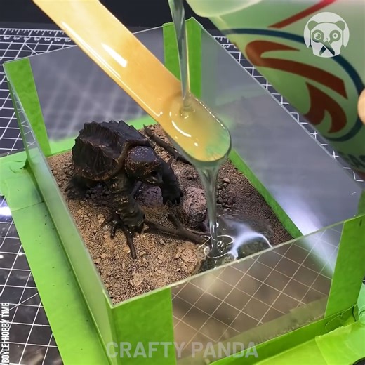 Making an alligator snapping turtle diorama Partner: Boylei Hobby Time YT: https://www.youtube.com/c/BoyleiHobbyTime | Bored Panda Art