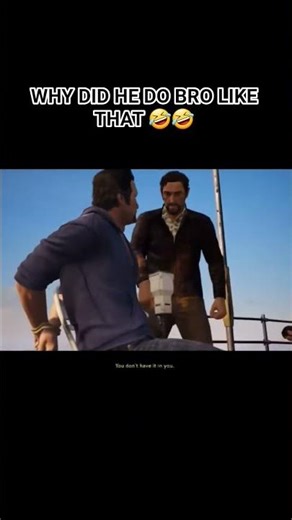 WHY DID THEY DO BRO LIKE THAT 😭🤣 #awayout #funnymoment #fail #meme #lmao #funny #haha #lol #shorts