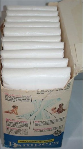 Vintage Pampers Diapers