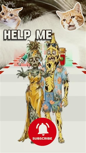 Fruit Island Zombie IQ… can you survive? #shorts