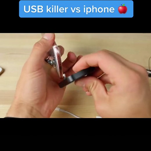 Will the iphone survive? #cybersecurity #usbkiller #iphone #appleiphone #techgadgets #learncybersecurity