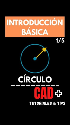 Círculo en Autocad paso a paso. Circle ⭕️ Autocad.