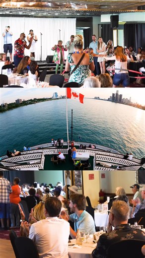 Ain’t no party like a DJ Invisible party—’cause a @djinvisible party don’t stop! 🎶✨ Our DJ lunch and dinner cruises bring the energy and fun for everyone on board! | Detroit Princess Riverboat