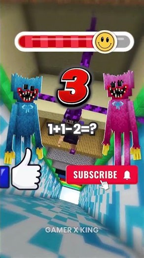 Poppy Playtime CHARCHTERS Sky JUMP Challenge.... pt 3. #minecraft #huggywuggy #poppyplaytime #shorts