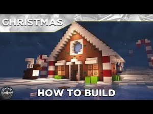 GINGERBREAD HOUSE | Minecraft Christmas Tutorial
