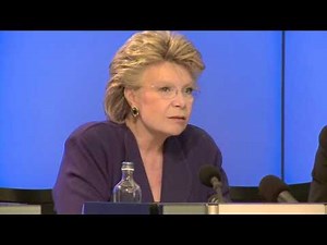 EU's Reding says will fight for fully open digital single market