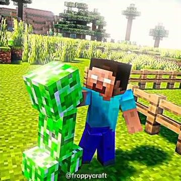 Herobrine can't take Pranks 😂💀#edit#trending#froppycraft#minecraft