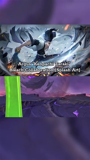 Argus Kenpachi Zaraki in Bleach Collaboration