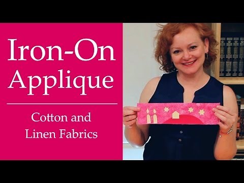How to Make Iron-On Appliques with Fusible Adhesive Web