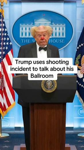 Trump’s claim safer if had ballroom is untrue. He’s pushing it to safe his face from embarrassment. He chose to not use a metal detector to check for weapons. A bullet proof ballroom would be useless with poor security measures like Saturday’s event.