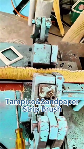 Tampico Sandpaper Strip Brush:Everything you need to know for polishing brush. #cleaning #industrial