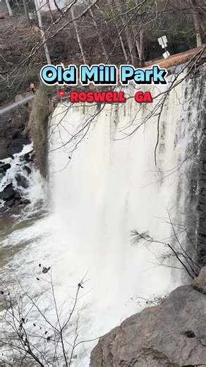 Hidden gem in Georgia! We spent the day exploring Old Mill Park in Roswell and taking in the beautiful waterfall views. If you’re looking for a peaceful nature spot near Atlanta, this one is worth the visit! 🍃✨ Have you been to Old Mill Park before? #oldmillpark #georgiaadventures #theflavorfuladventures #roswellga #georgiawaterfalls