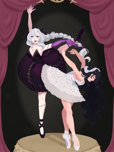 Oh brother do I never draw illustrations it was fun though, I really want to make merch of my own characters and it starts NOW!!! I need the Magnolia standee, Carathyia doll, Carathyia labubu, I need acrylic keychains, I need prints, I need garage kits NOW! NOW! NOW! NOW! NOWWWW!!!!! --- #fyp #dungeonsanddragons5e #ballettok #illustration#oc